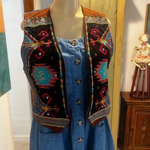 Hairston Roberson ROPA metal stud adorned VEST